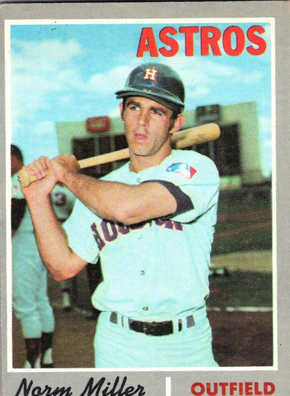 1970 Topps Norm Miller #619 EX-MT+