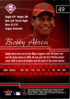 2005 Fleer Showcase Bobby Abreu #49
