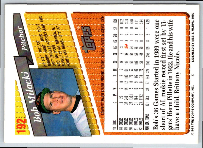 1992 Topps Major League Debut 1991 Bob Zupcic