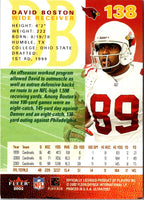 2002 Ultra David Boston #138