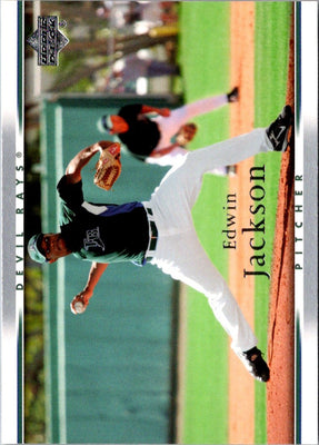 2007 Upper Deck Edwin Jackson #966