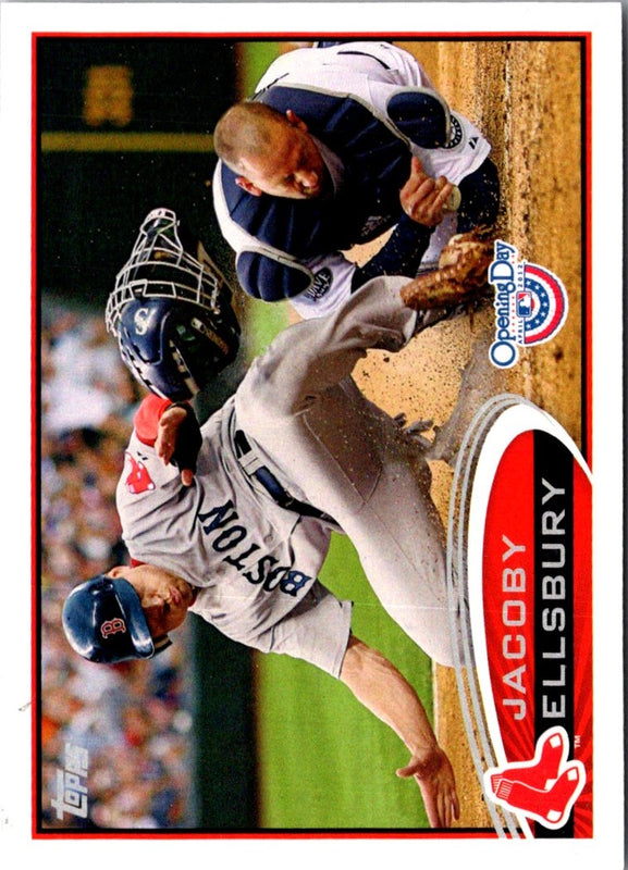 2011 Topps Jacoby Ellsbury #351A