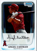 2011 Bowman Chrome Prospects Angel Castillo