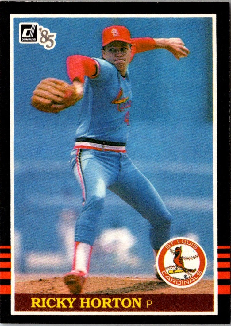 1985 Donruss Ricky Horton