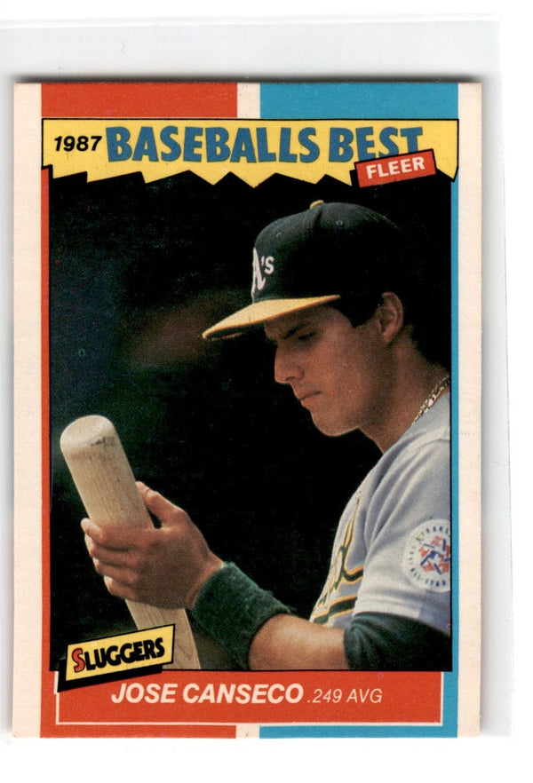 1986 Donruss Jose Canseco #39 Rookie