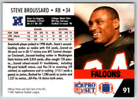 1991 Pro Set Steve Broussard #1
