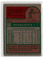 1975 Topps Marty Pattin #413 EXMT