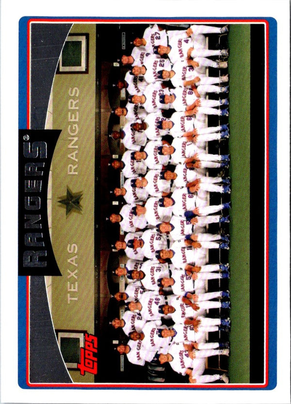 2006 Topps Texas Rangers #293