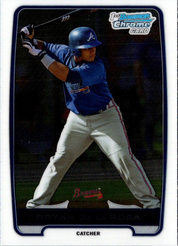 2012 Bowman Draft Picks & Prospects Chrome Bryan De La Rosa #BDPP47