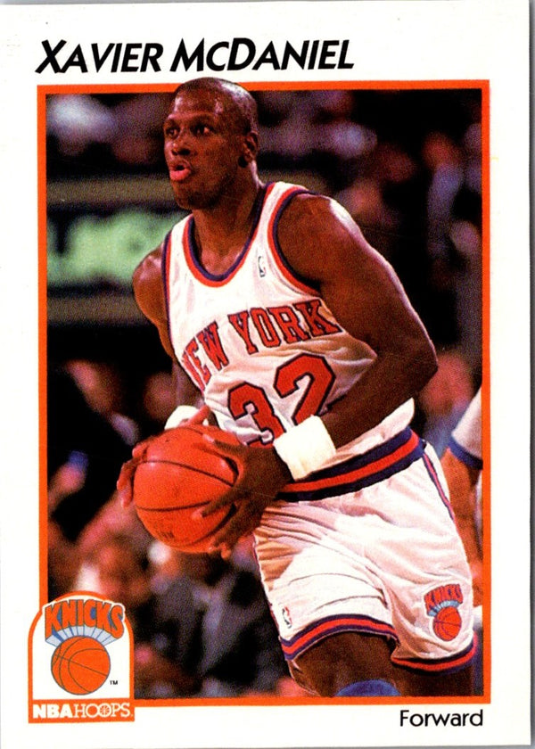 1991 Hoops McDonald's Xavier McDaniel #27