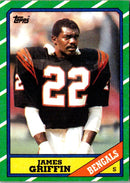 1986 Topps James Griffin