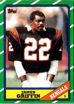 1986 Topps James Griffin #265 Rookie NM+