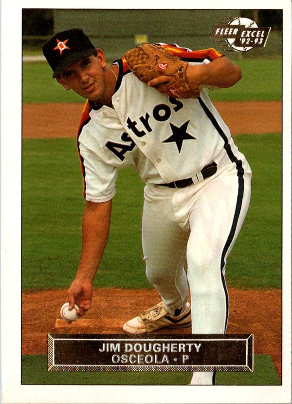 1992 Fleer Excel Jim Dougherty #41