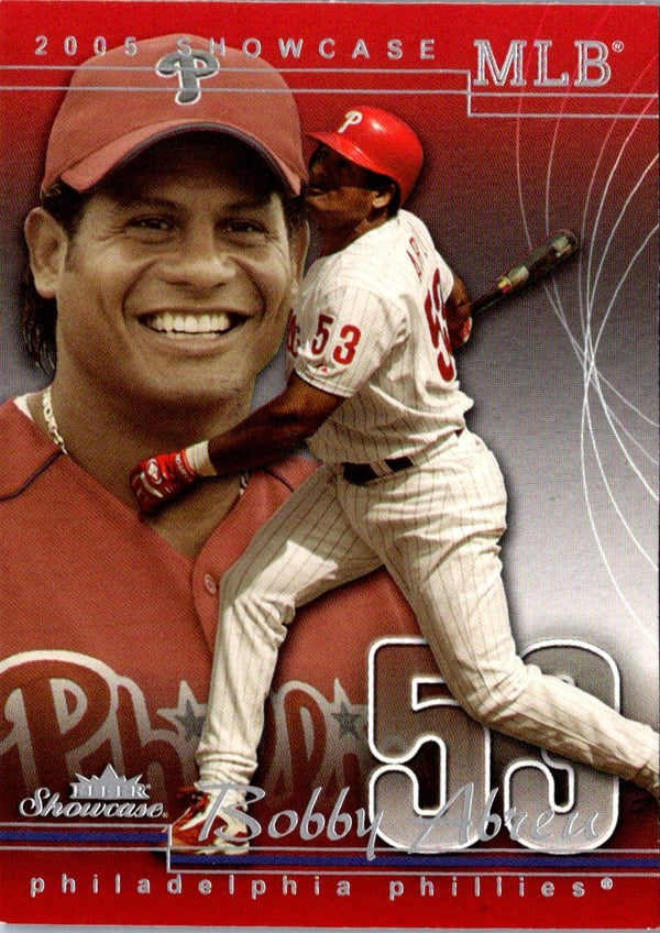 2005 Fleer Showcase Bobby Abreu #49