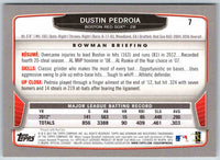 2013 Bowman Dustin Pedroia #7