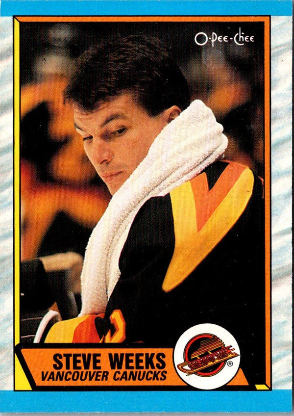 1989 O-Pee-Chee Steve Weeks #285