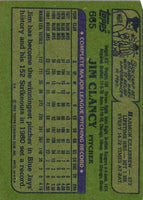 1982 Topps Jim Clancy #665