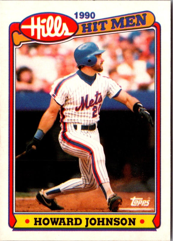 1990 Topps Hills Hit Men Howard Johnson #33