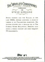 2018 Topps Allen & Ginter Steve Simeone #149