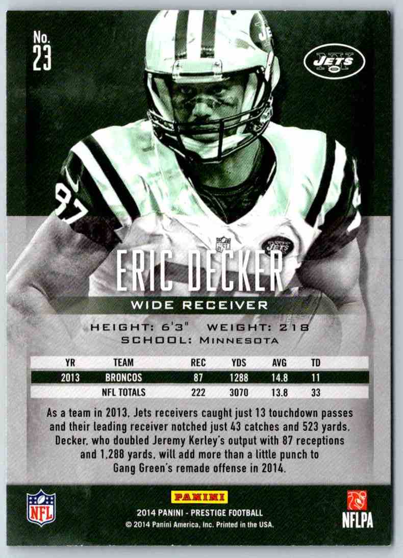 2014 Prestige Eric Decker