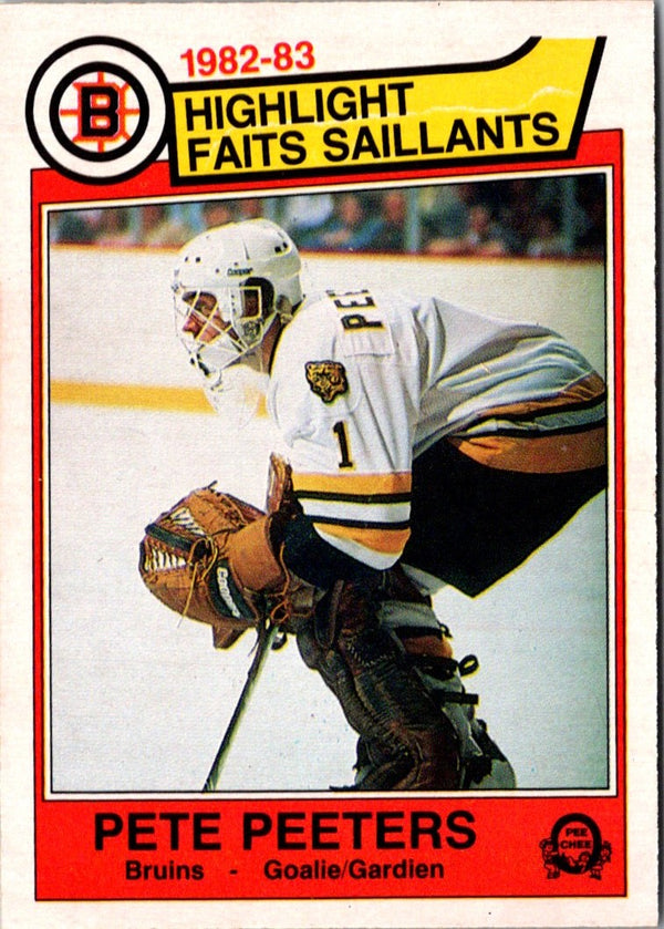 1983 O-Pee-Chee Pete Peeters #44