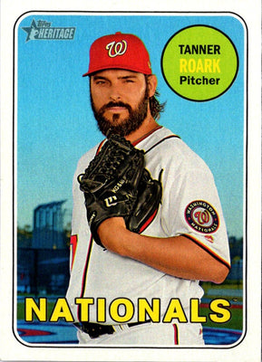 2018 Topps Heritage Tanner Roark #192