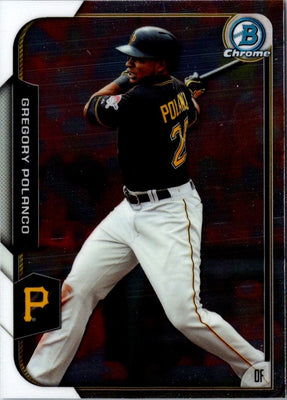 2015 Bowman Chrome Gregory Polanco #151