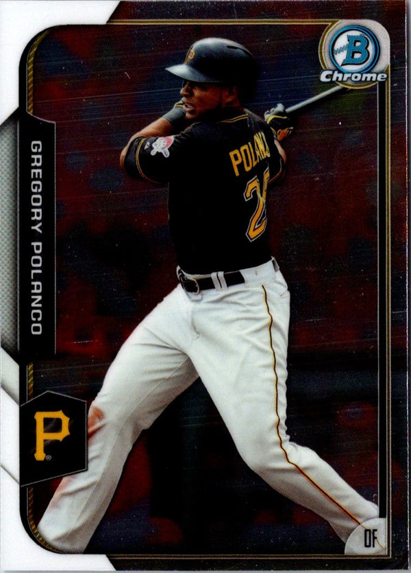 2015 Bowman Chrome Gregory Polanco #151