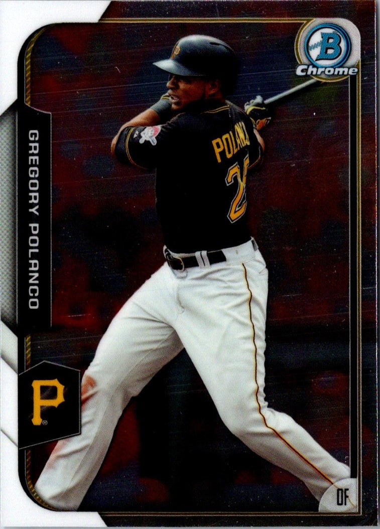 2015 Bowman Chrome Gregory Polanco