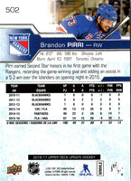 2016 Upper Deck Brandon Pirri #502