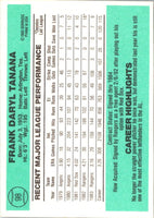 1984 Donruss Frank Tanana #98