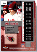 2001 Fleer Genuine Jake Plummer #76