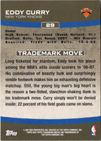 2007 Topps Trademark Moves Eddy Curry #29