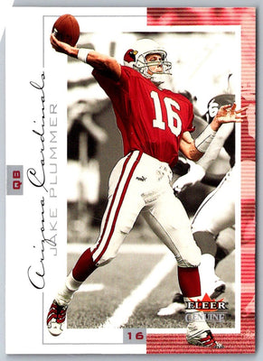 2001 Fleer Genuine Jake Plummer #76