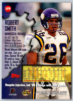 1997 Topps Stadium Club Football Robert Smith #177
