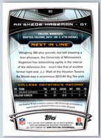 2014 Bowman Football Raâ€™Shede Hageman #80