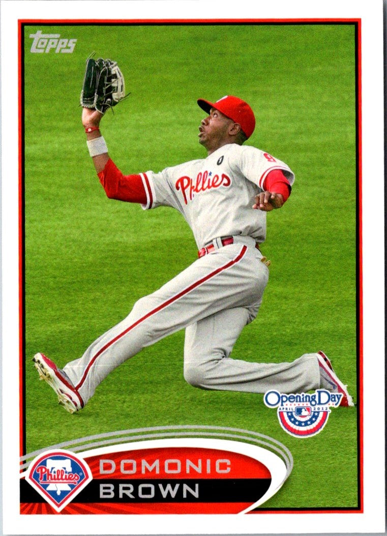 2012 Topps Opening Day Domonic Brown