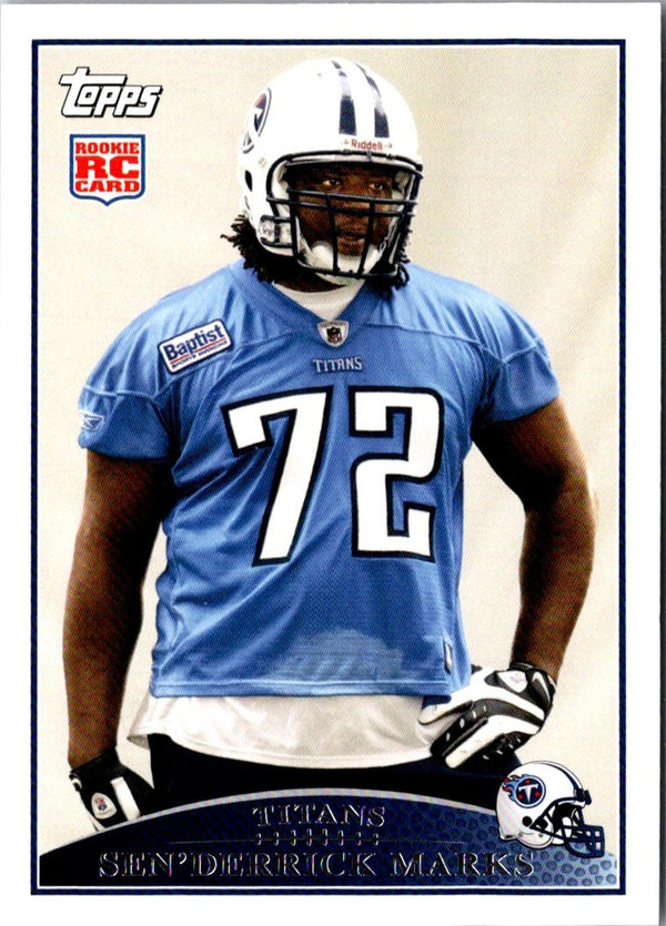 2009 Topps Sen'Derrick Marks #429 Rookie