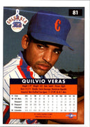 1992 Fleer Excel Quilvio Veras