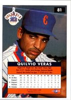 1992 Fleer Excel Quilvio Veras #81