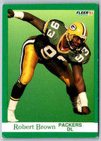 1991 Fleer Ultra Robert Brown #250