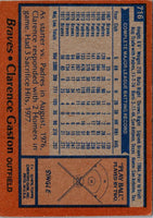 1978 Topps Clarence Gaston #716