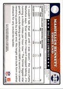 2008 Topps Martellus Bennett