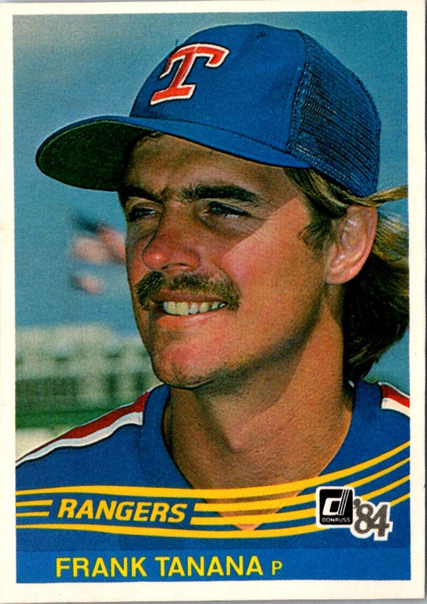 1984 Donruss Frank Tanana #98