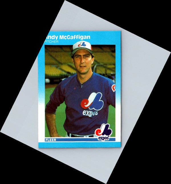 1985 Fleer Andy McGaffigan #540