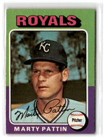 1975 Topps Marty Pattin #413 EXMT