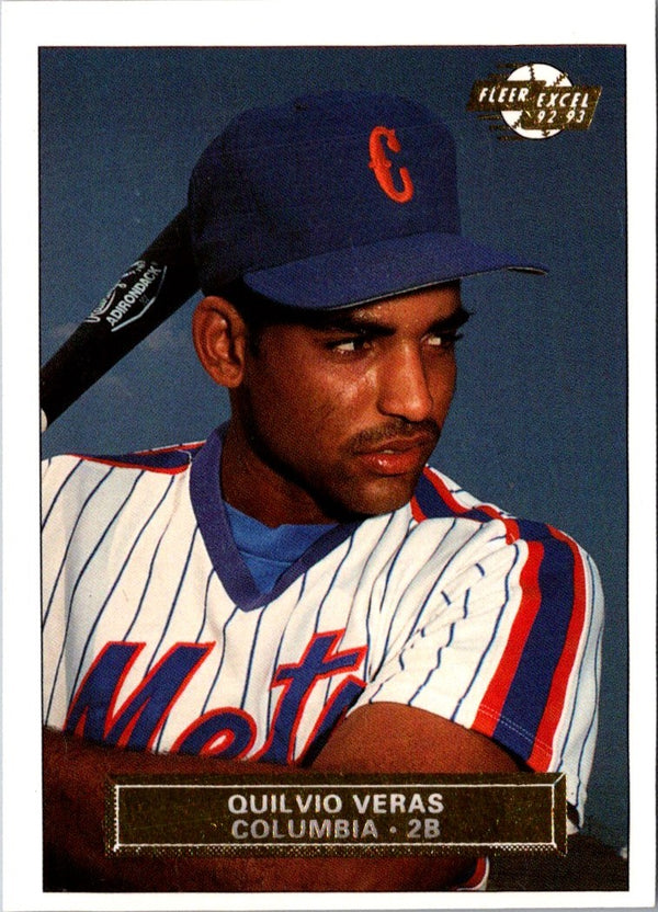 1992 Fleer Excel Quilvio Veras #81