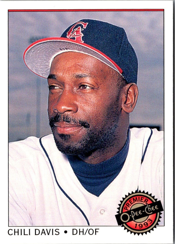1993 O-Pee-Chee Premier Chili Davis #24