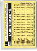 1990 Topps Tiffany Paul Gibson