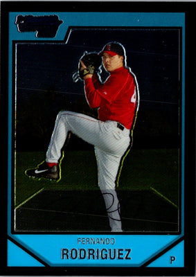 2007 Bowman Chrome Prospect Fernando Rodriguez #BC97